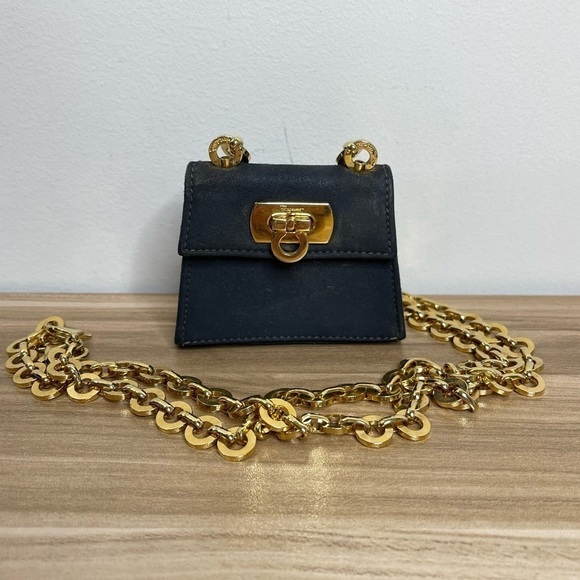 Salvatore Ferragamo Vintage Mini Gancini Bag - Picture 1 of 8
